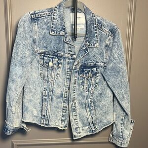 Acid Wash Denim Jacket